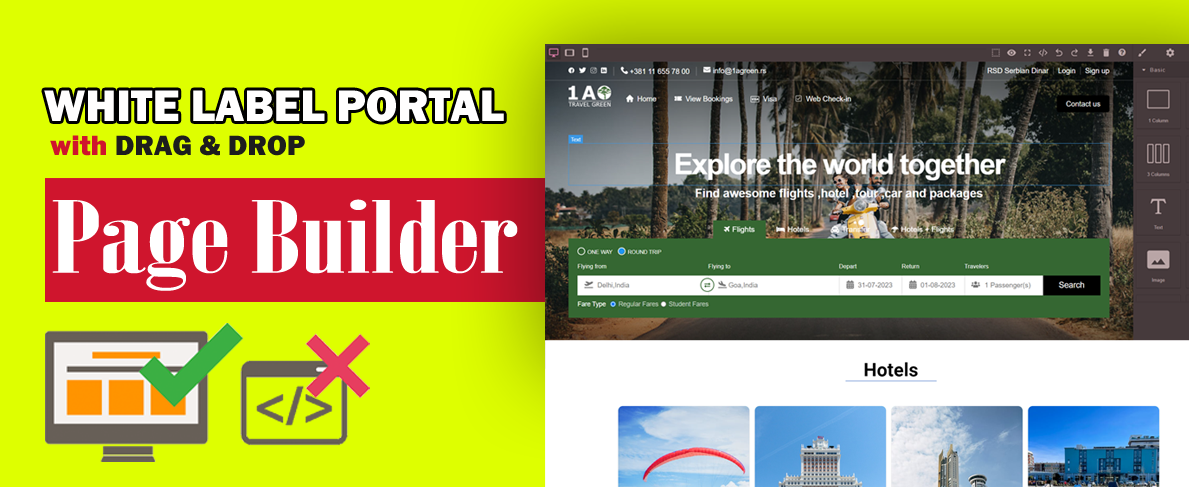 Boost Your Travel Business with a White Label Builder