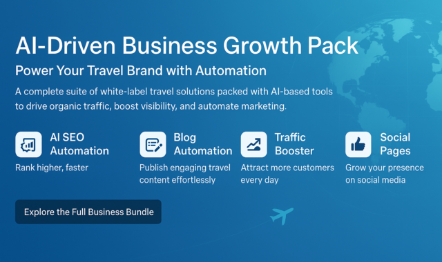 adivaha® Ultimate Business Pack – More Than Just a Travel Portal, It’s Your Growth Engine