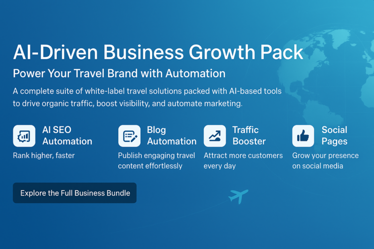 adivaha® Ultimate Business Pack – More Than Just a Travel Portal, It’s Your Growth Engine
