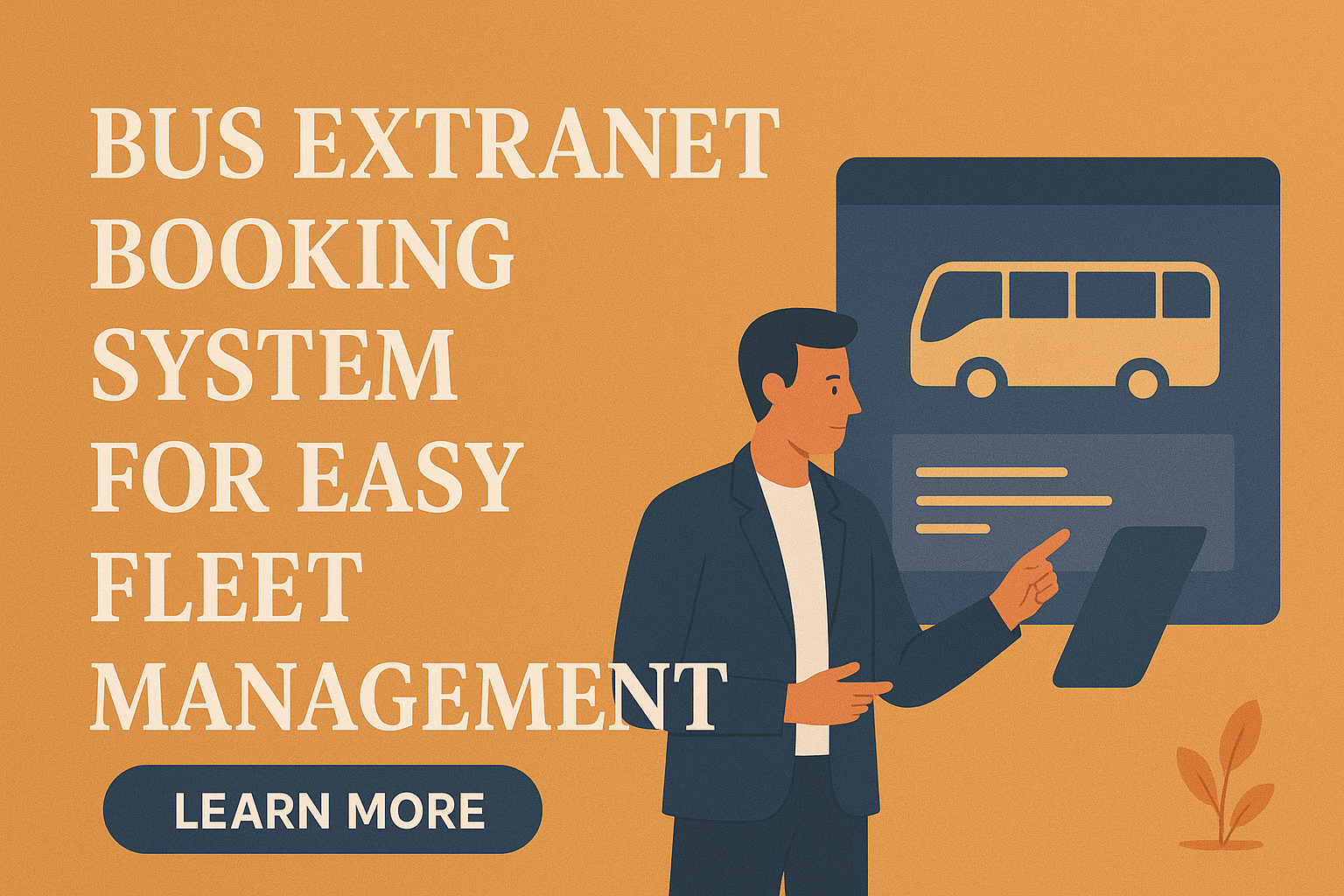 CRS Bus Booking Software Central Dashboard