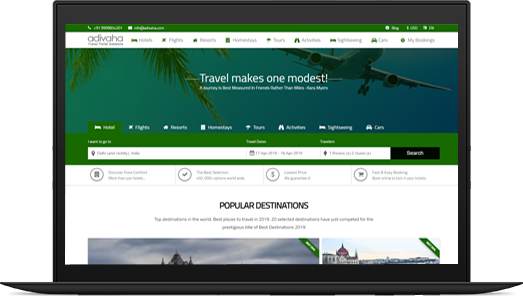 Travel booking engine