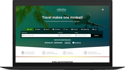 Travel booking engine