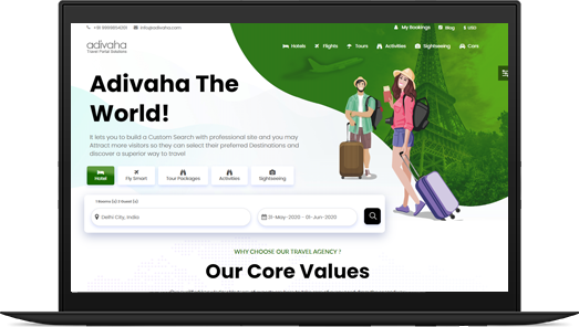 Choose Adivaha For Your Next Travel Booking Site