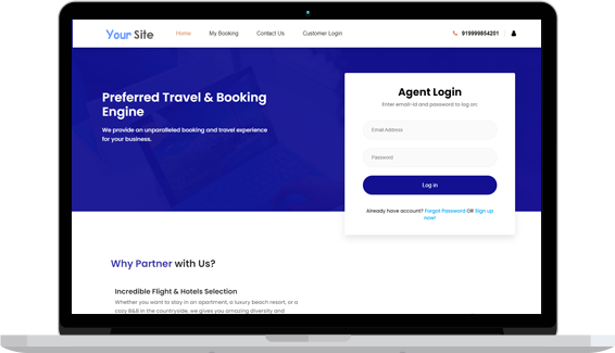 BackOffice administration dashboard