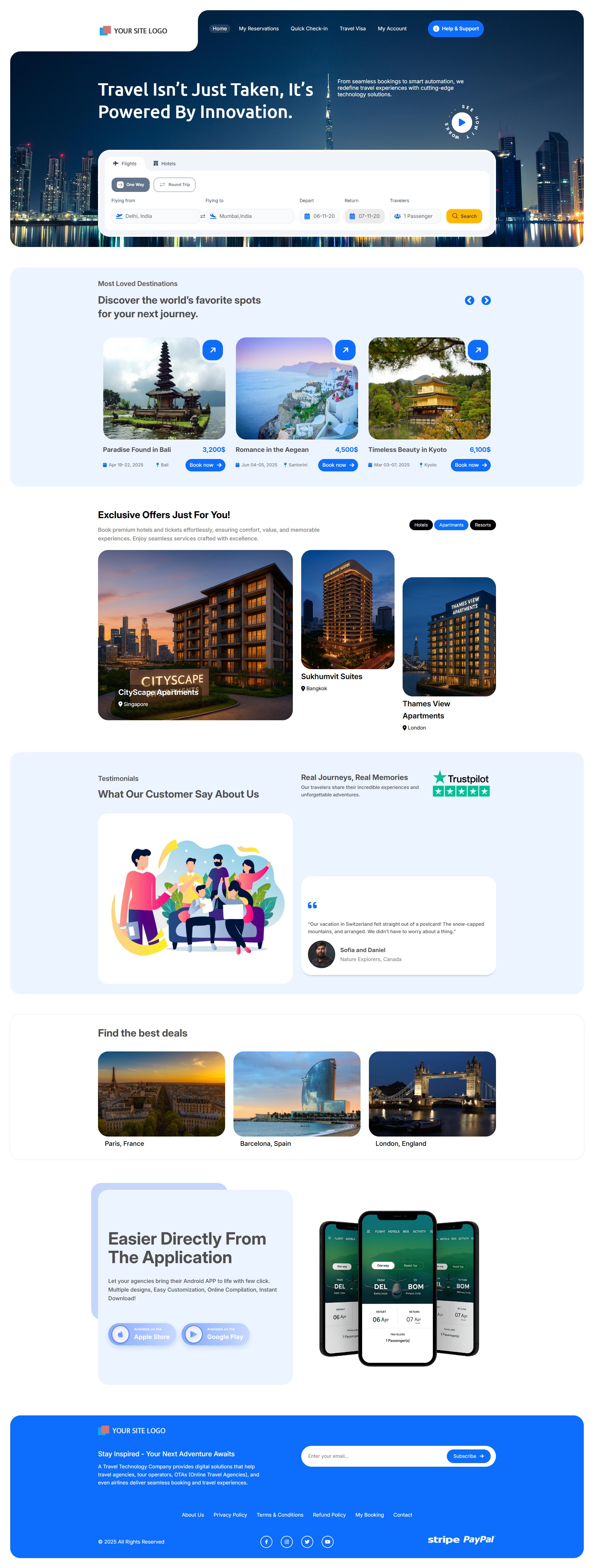 white label travel portal, travel website designs ideas, best travel website designs