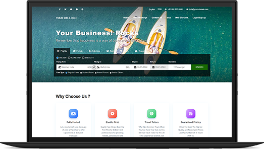White Label Travel Portal