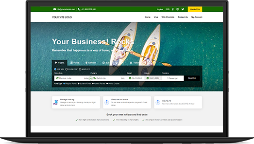 white label templates, adivaha white label travel portal, white label travel portal
