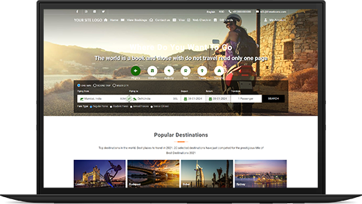 White Label Travel Portal Demo,white label templates, adivaha white label travel portal, white label travel portal