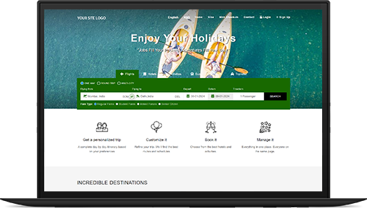 white label templates, adivaha white label travel portal, white label travel portal
