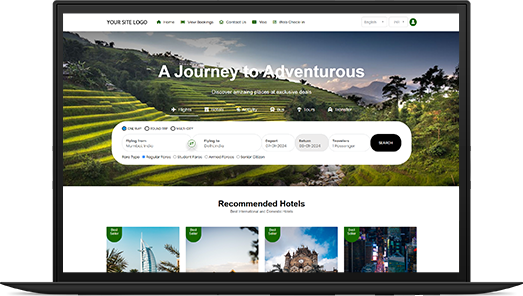 Adivaha White Label Travel Portal