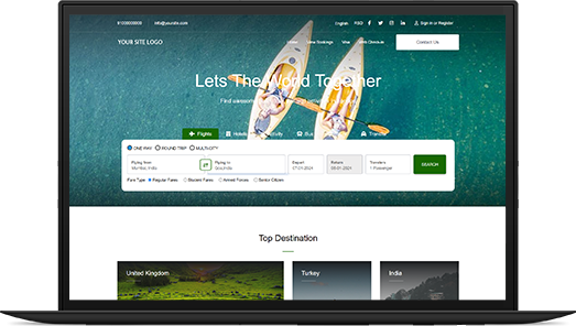 white label templates, adivaha white label travel portal, white label travel portal