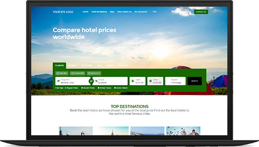 white label templates, adivaha white label travel portal, white label travel portal